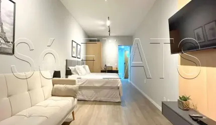 Flat Sol Alphaville disponível para venda com 42m², 01 dorm e 01 vaga de garagem