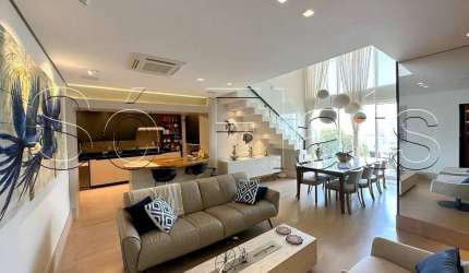 Apto disponível para venda de altíssimo padrão no Brooklin, com 200m², 4 dorms e 3 vagas.