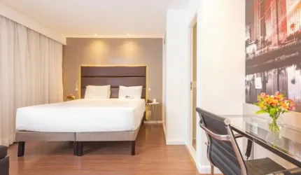 Flat na Vila Olímpia disponível para venda com 25m² e 01 vaga de garagem