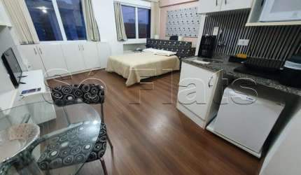 Flat na Bela Vista disponível para venda com 29m² e 01 vaga de garagem