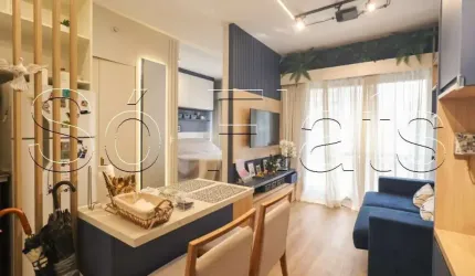 Flat Radisson Paulista, disponível para venda com 30m², 01 dorm e 01 vaga