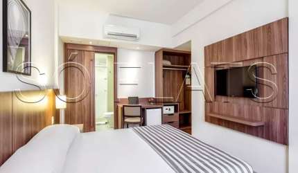 Hotel Vivenzo Savassi Belo Horizonte, apto disponível para venda com 24m², 01 dorm e 01 vaga