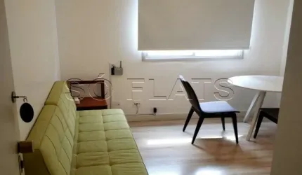 Apto no Paulista Flat II disponível para locação com 1 dorm ao lado do Shop. Cidade de São Paulo.