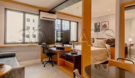 Apartamento na charmosa Alameda Lorena próximo a Avenida 9 de Julho disponível para locação.