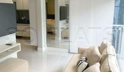 Apartamento com 54m², Horizonte Jk no Itaim Bibi totalmente mobiliado e com serviços!