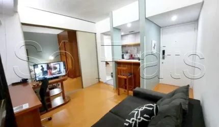 Flat QI Inteligence disponível para venda com 37m², 01 dorm e 01 vaga de garagem