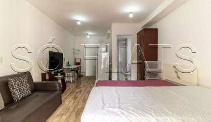 Residencial Aurora Paulistana, studio disponível para locação todo mobiliado com 25m² e 1 dorm.