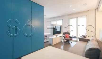 Flat Diogo Home 48m² 1 dorm 1 vaga na Vila Nova Conceição à venda.