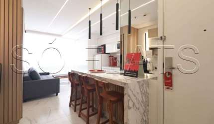 Flat Esuítes, disponível para venda com 44m², 1 dormitório e 1 vaga