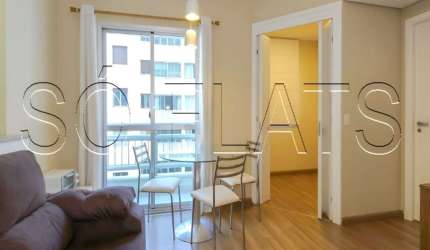 Flat Quality Bela Cintra disponível para venda com 44m², 01 dorm e 01 vaga de garagem