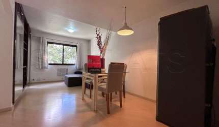 Manhattan, flat disponível para locação contendo 42m², 1 dormitório e 1 vaga de garagem.