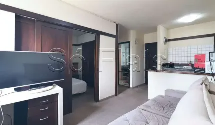 Flat Quality Alphaville disponível para venda com 39m², 01 dormitório e 01 vaga de garagem