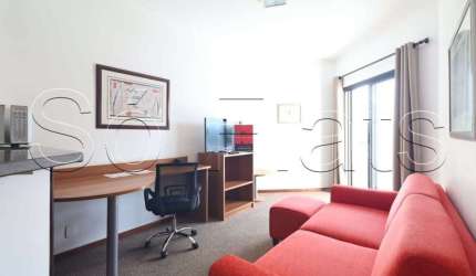 Apartamento no Space Valley disponível para locação com 36m², 1 dormitório e 1 vaga de garagem