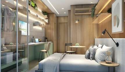 Residencial Voxx Vila Nova, studio disponível para venda com 24m² e 01 dormitório