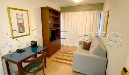 Flat Grand Mercure Itaim disponível para venda com 34m², 01 dormitório  e 01 vaga de garagem