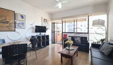 Flat Letoile disponível para venda com 56m², 01 dorm e 01 vaga de garagem