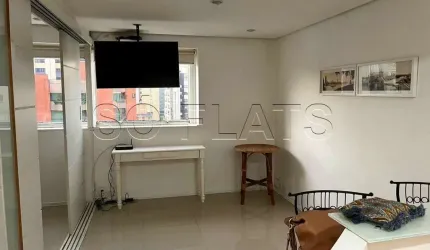 Apto no Le Premier disponível para locação com 29m² e 01 vaga de garagem.