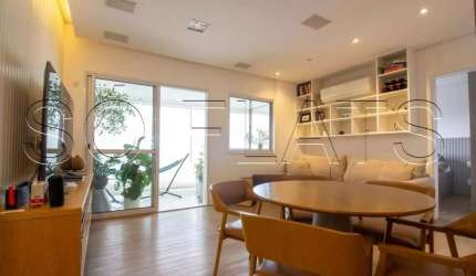 Residencial Thera Faria Lima disponível para venda com 69m², 01 dorm e 01 vaga de garagem