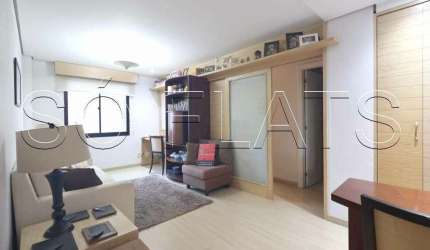 Flat com 02 dormitórios em Moema, próximo ao Shopping e avenida Ibirapuera, ótima localização