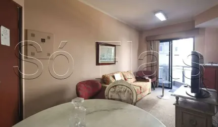 Flat disponível para locação muito bem localizado próximo da Avenida Paulista.
