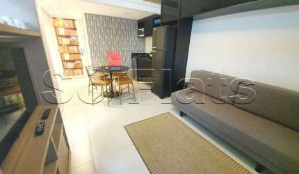 Flat Le Premier disponível para venda com 29m², 1 dormitório e 1 vaga de garagem