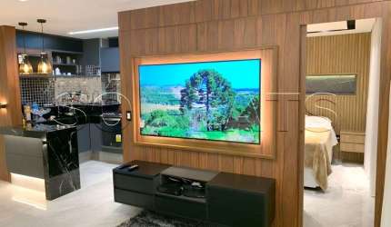 Flat Saint James disponível para venda com 43m², 01 dorm e 1 vaga