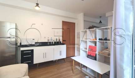 Studio Terrae Pinheiros, apartamento com 28m² e 1 dormitório