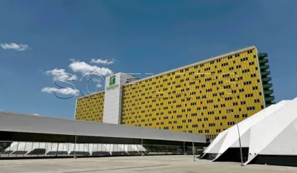 Holiday Inn Parque Anhembi, quarto de hotel para investimento com 26m² e 01 vaga de garagem