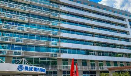 Flat Blue Tree Premium Verbo Divino disponível para venda com 30m² e 01 vaga de garagem