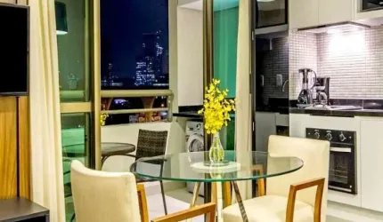 GRAN ESTANCONFOR, UM LINDO FLAT COM 03 DORMS NO BROOKLIN - BERRINI
