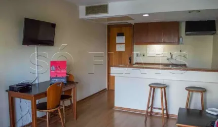 Flat para investir ou morar Próximo ao Shopping Paulista e da Estação Brigadeiro do Metrô