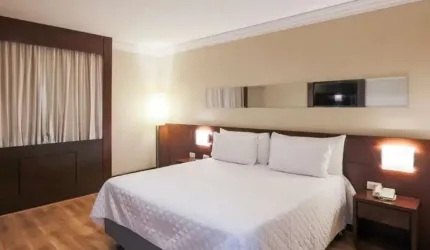 Flat próximo ao Aeroporto de Congonhas, totalmente mobiliado e disponível para locação.