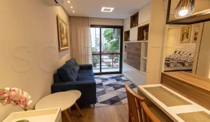 Apartamento na Alameda Jauaperi em Moema totalmente mobiliado.
