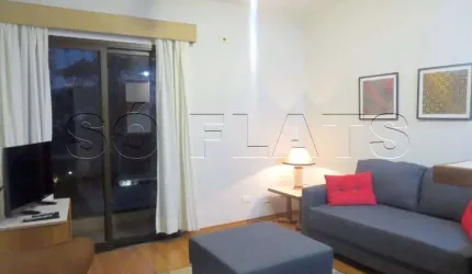 Paulistânia, flat estilo residencie para locação nos Jardins próximo ao Parque do Trianon.