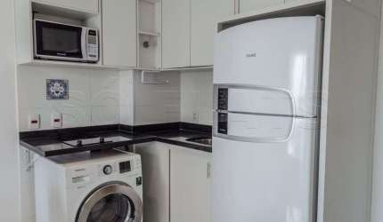 Studio com 1x dormitório na CHácara Santo Ant^nio totalmente reformado e mobiliado finamente.