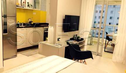 Apartamento Wish Moema, disponível para venda com 37m² e 01 vaga de garagem