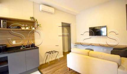 Residencial Andorra Bilbao com 30m², 1 dormitório e 1 vaga de garagem