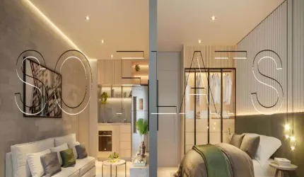 Re Radisson Haus Mitre NY, apartamento disponível para venda com 56m², 2 dormitórios e 1 vaga