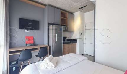 Studio On Augusta, apartamento com 23m² e 1 dormitório