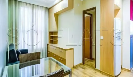 Slaviero Londrina, Flat disponível para venda com 45m², 1 dormitório e 1 vaga
