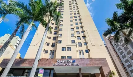 Slaviero Londrina, Flat disponível para venda com 45m², 1 dormitório e 1 vaga