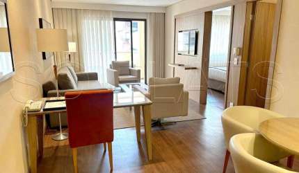 Flat George V Casa Branca disponível para venda com 60m², 01 dorm e 01 vaga de garagem
