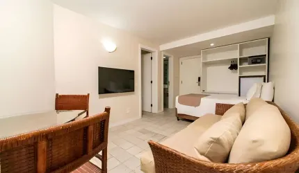 Jatiúca Suítes Resort by Slaviero Hotéis, apto disponivel para venda com 38m², 1 dorm e 1 vaga