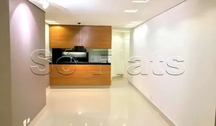 Apto contendo 2x dorms e totalmente mobiliado e próximo a Av Luis Carlos Berrini.