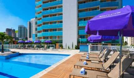 Flat Mercure Nova Iguaçu, disponível para venda com 30m², 01 dormitório e 01 vaga de garagem