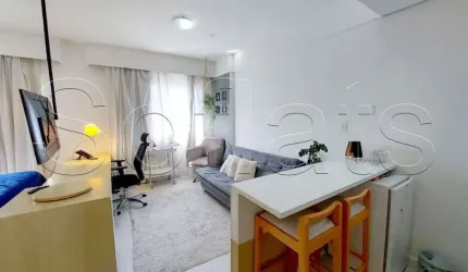 Flat Comfort Suítes Alphaville disponível para venda com 31m², 01 dormitório e 01 vaga de garagem