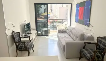 Flat Saint Peter disponível para venda com 45m², 01 dormitório e 1 vaga de garagem