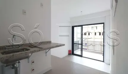 Apto disponível para locação com 30m² e 1 dorm, muito bem localizado ao lado da PUC e Av Sumaré.