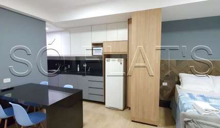 Residencial Regência, studio disponível para locação contendo 34m² e 1 dormitório.