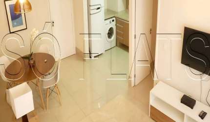 Flat Saint James, disponível para venda com 42m², 1 dormitório e 1 vaga